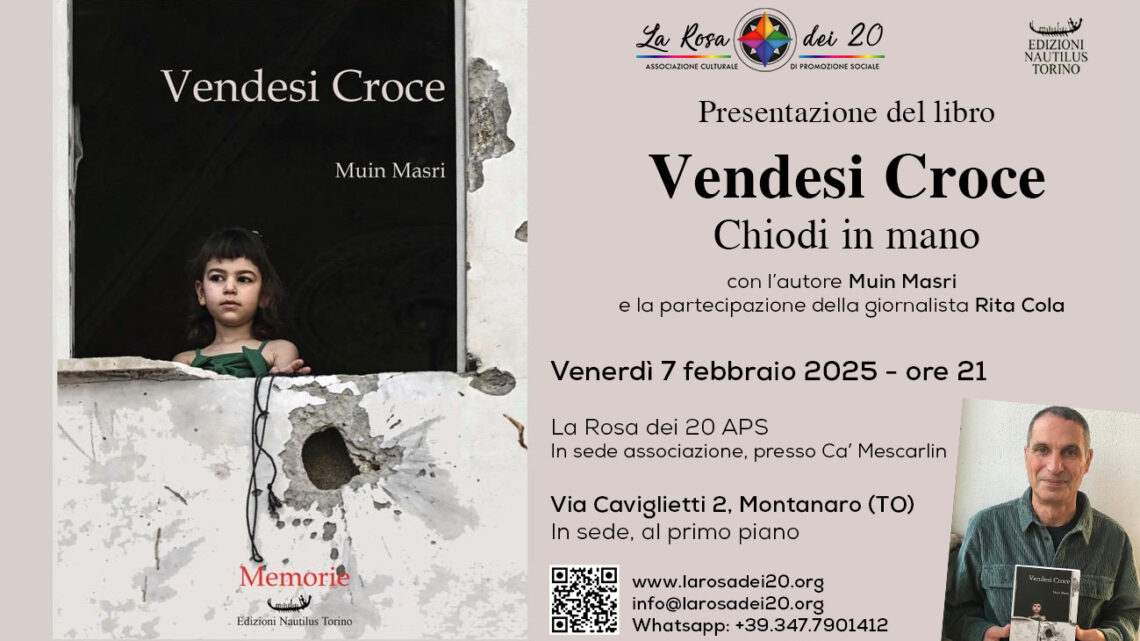 Vendesi croce – Incontro con l’autore italo-palestinese Muin Masri